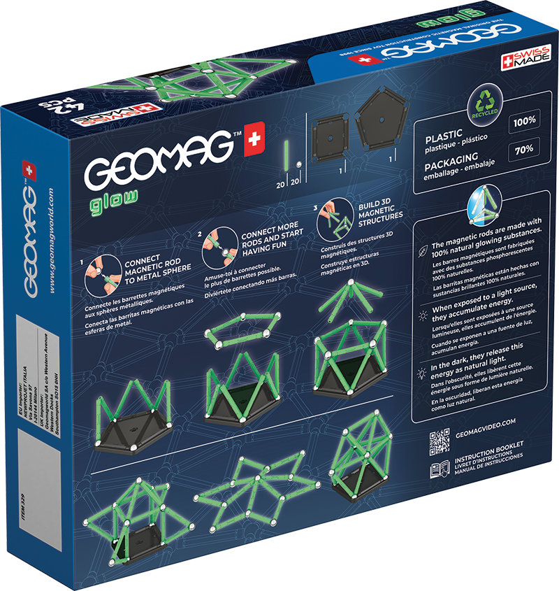Geomag Glow 42 dílků