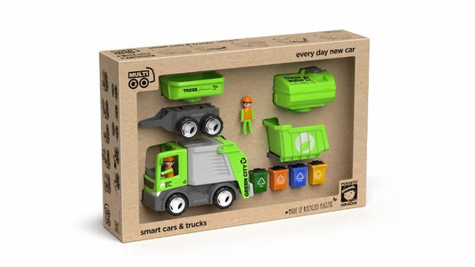 MultiGO City ECO  set - figurky Igráčků s auty