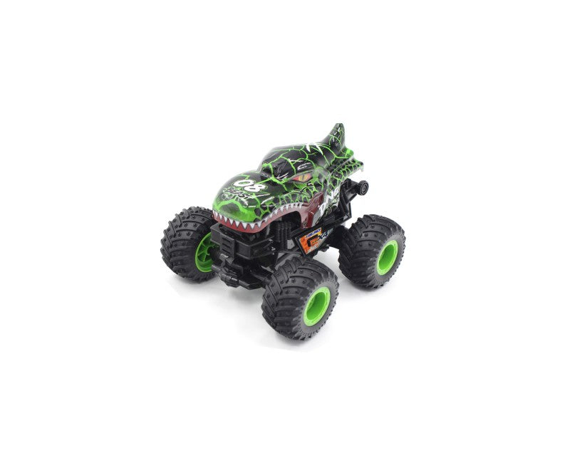 Auto Dino kola 4x4 zelené
