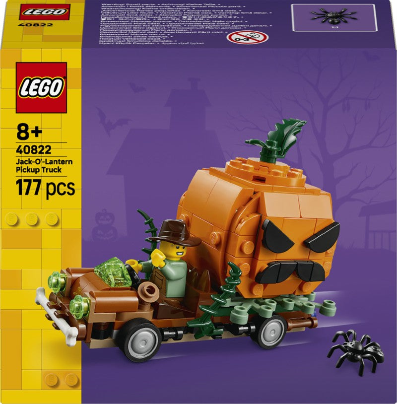LEGO®  40822 Pick-up s halloweenskými dýněmi