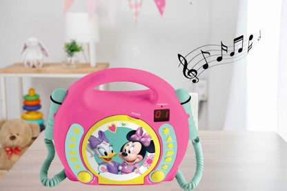 Lexibook CD přehrávač Minnie se 2 mikrofony