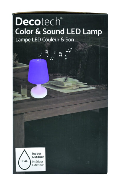 Lexibook bluetooth reproduktor ve tvaru stolní lampy