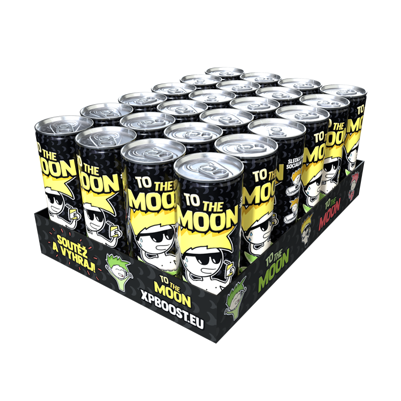 Mr. Moon ovocný nealkoholický nápoj s Aloe Vera a Citrón - 0,25l