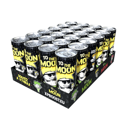 Mr. Moon ovocný nealkoholický nápoj s Aloe Vera a Citrón - 0,25l