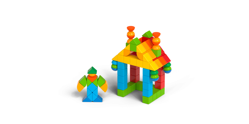 Geomag Magicube Shapes 164 dílků