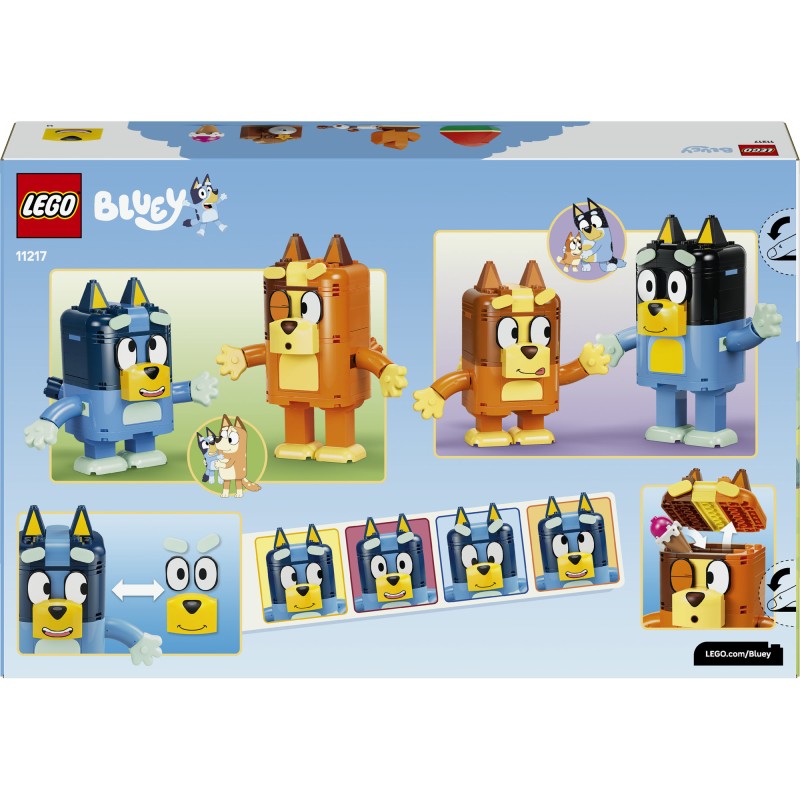 LEGO  Bluey 11217 Bluey a její rodinka z kostek