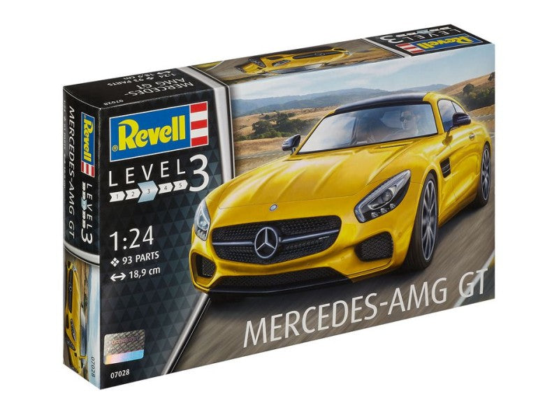 Plastic ModelKit auto 07028 - Mercedes AMG GT (1:24)