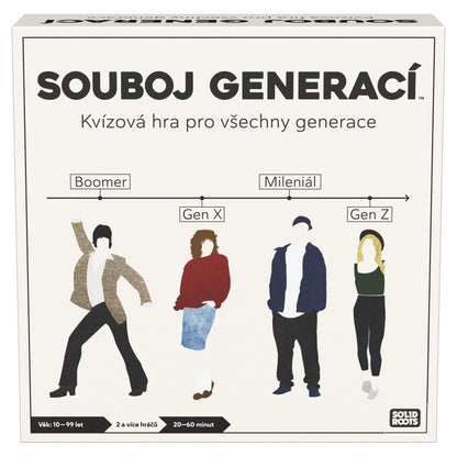 Společenská hra Souboj generací