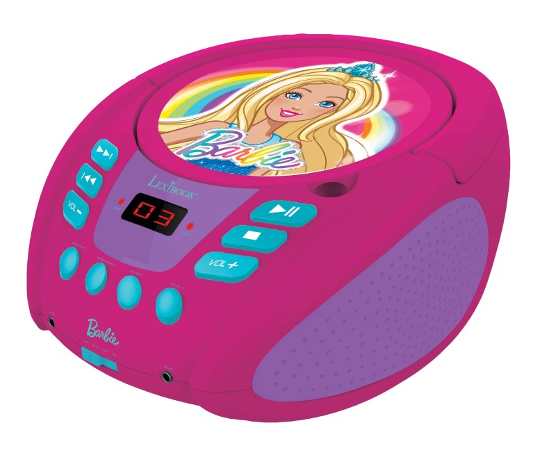 Lexibook CD přehrávač Barbie