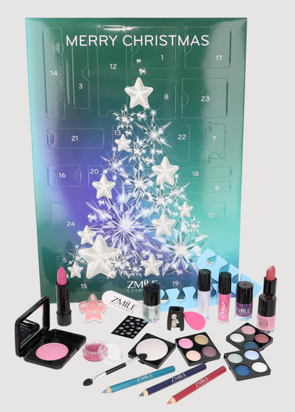 Adventní kosmetický kalendář Crystal Teal Time