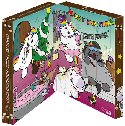 Adventní kosmetický kalendář Jednorožec a přátelé