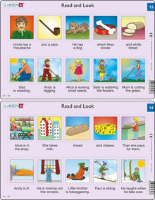 Puzzle Angličtina - krátký text RA7 10 dílků