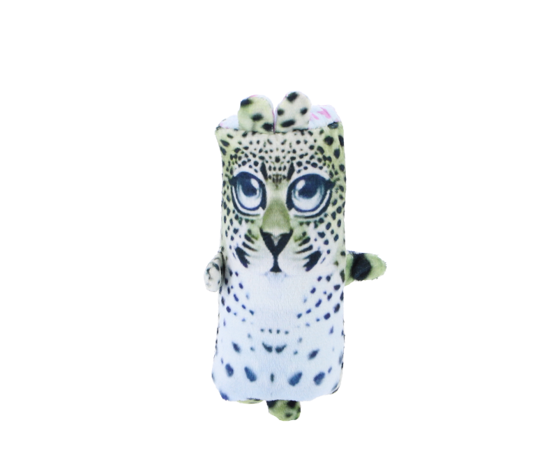 Fidget Fluffy Flipper - zvířátka kočička a leopard