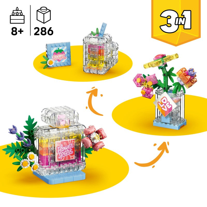 LEGO® Creator 3 v 1 31383 Parfém s ozdobnými květinami