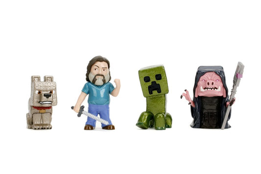 Minecraft Movie figurky 2,5" sada 4ks