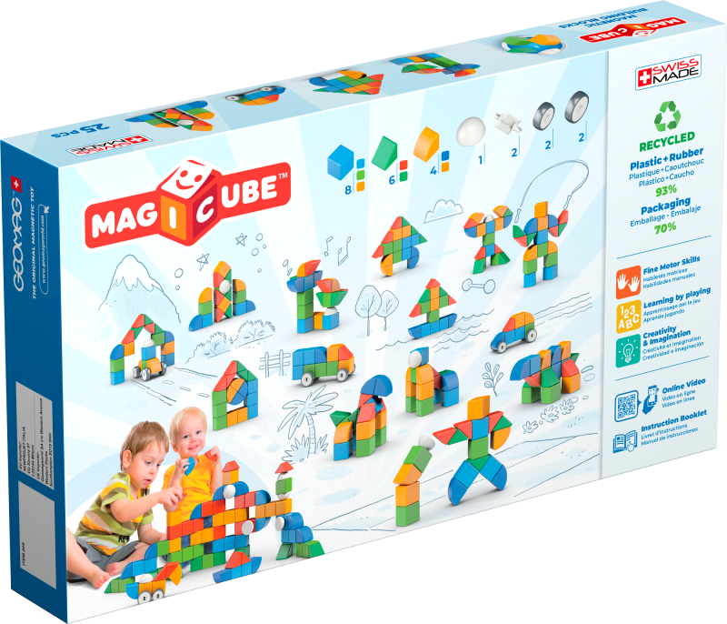 Geomag Magicube Shapes 25 dílků