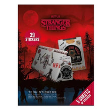 Samolepky technické Stranger Things 4