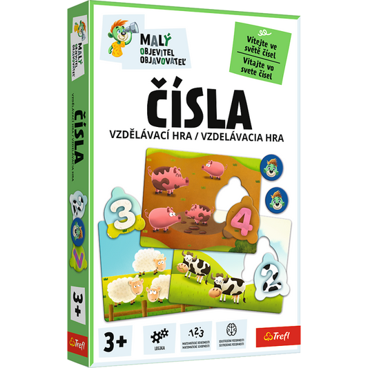 Hra Malý objevitel - Čísla CZ/SK