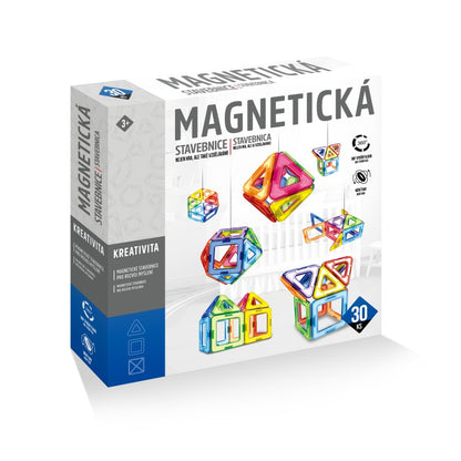 Magnetická stavebnice 30 ks