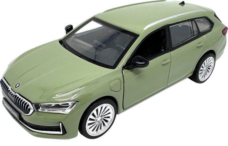 Škoda Superb IV Combi zelené 1:35