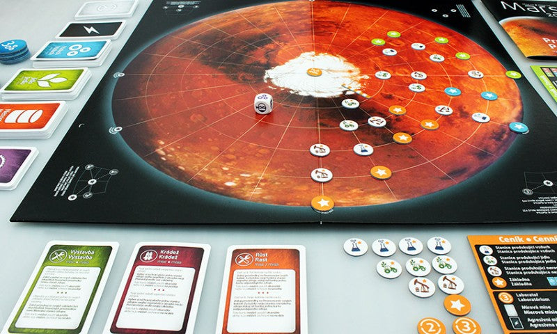 Strategická desková hra MARS 2049