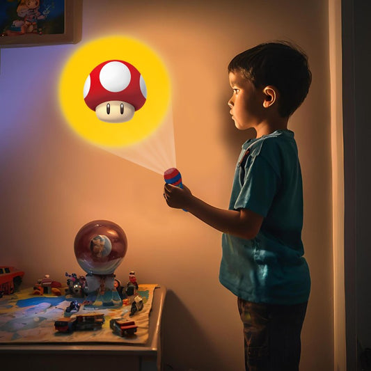 Lexibook baterka s projektorem příběhů Super Mario