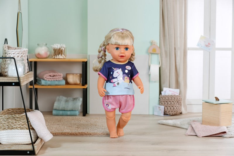 BABY born Pyžamko jednorožec, 43 cm