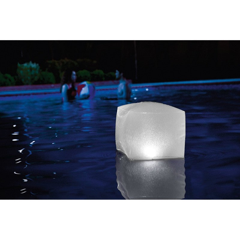 Nafukovací LED kostka 23x23x22cm