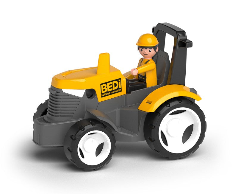 MultiGO ECO Žlutý traktor s radlicí, figurka Igráček