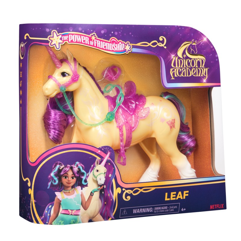 Unicorn Academy česací jednorožec 24 cm Leaf