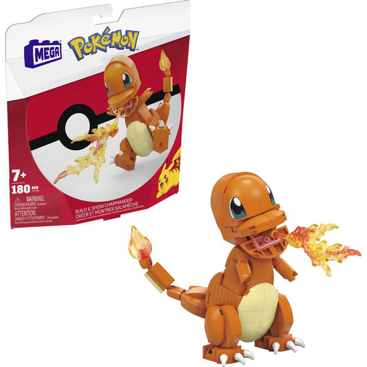 Fisher Price Mega Construx draka Medium Pokemon - Charmander