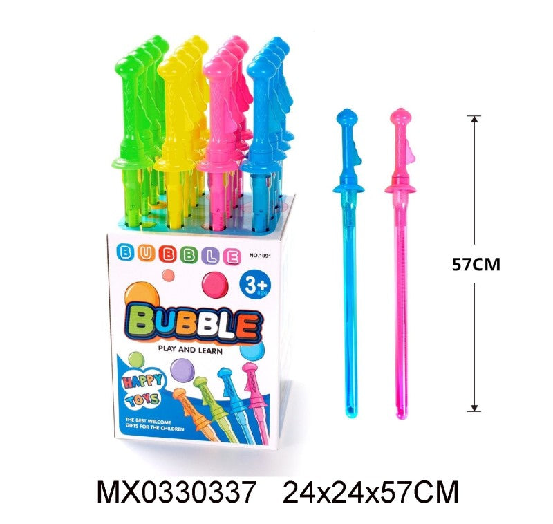 Bublifuk ve tvaru meče 140ml žlutý