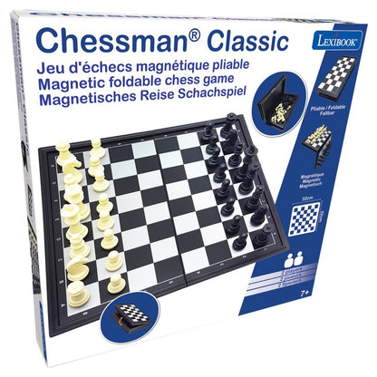 Lexibook magnetické skládací šachy ChessMan Classic
