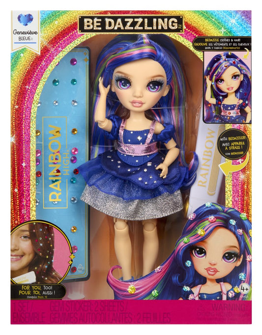 Rainbow High Be Dazzling Fashion panenka - Genevieve Bleue (Blue)