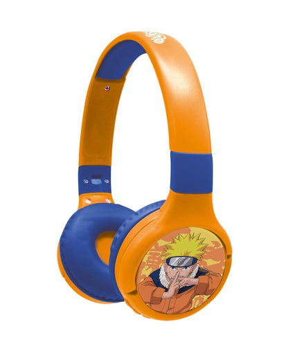 Lexibook 2v1 bluetooth skládací sluchátka Naruto s limitem hlasitosti
