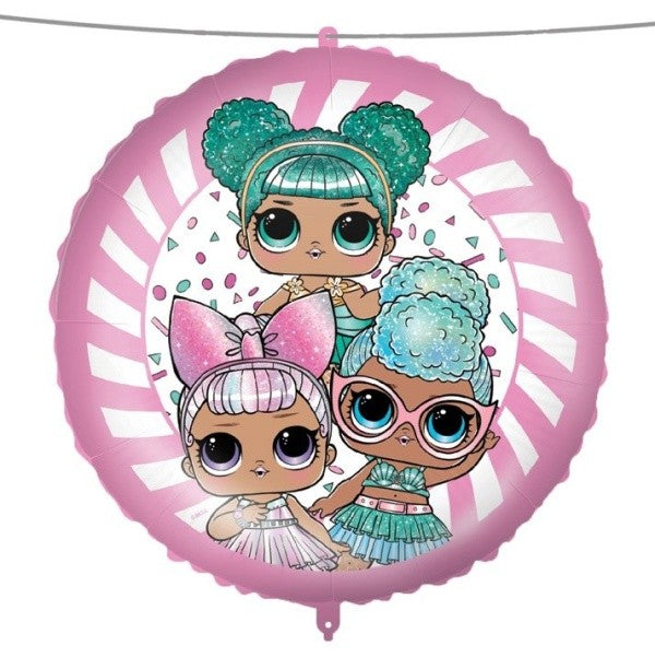 Balónek foliový LOL Surprise Glitterati 46 cm