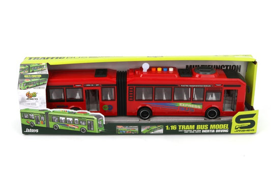 Trolejbus červený 1:16