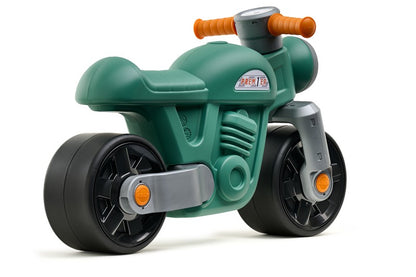 Odrážedlo motorka  "Premier" vintage zelené