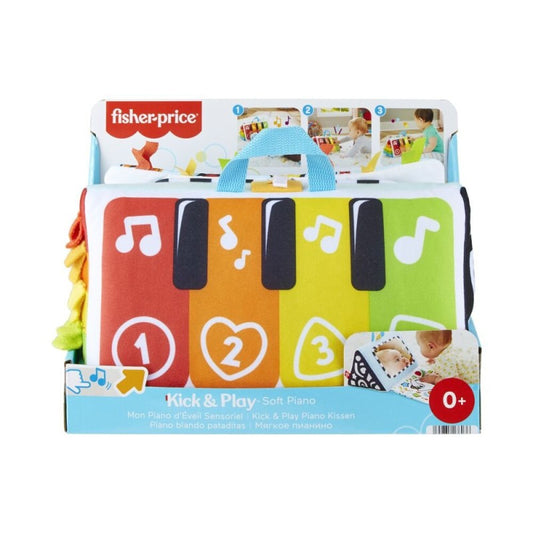 Fisher Price měkké piano se zrcátkem
