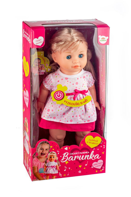 Panenka Barunka chodící a česky zpívající 42 cm