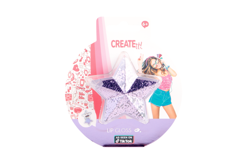 Lesk na rty s konfetami Create it!
