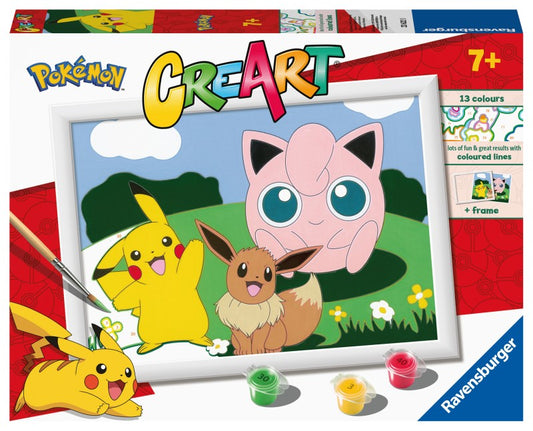 Malování podle čísel CreArt Pokémoni