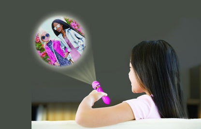 Lexibook baterka s projektorem příběhů Barbie