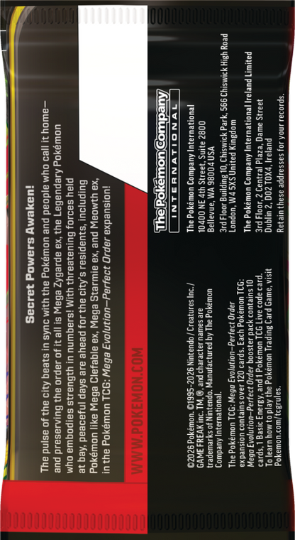 Pokémon TCG: ME03 Perfect Order - Booster
