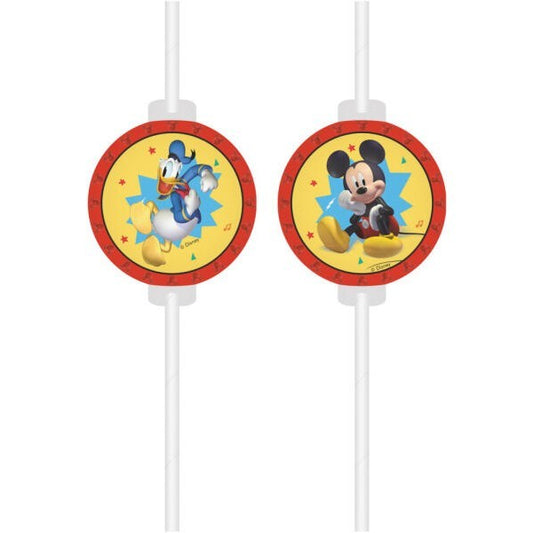 Brčka Papírová Mickey jump 4 ks
