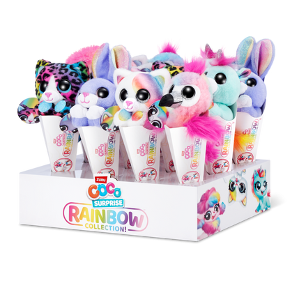 Coco Rainbow plyšové zvířátko s překvapením kravička