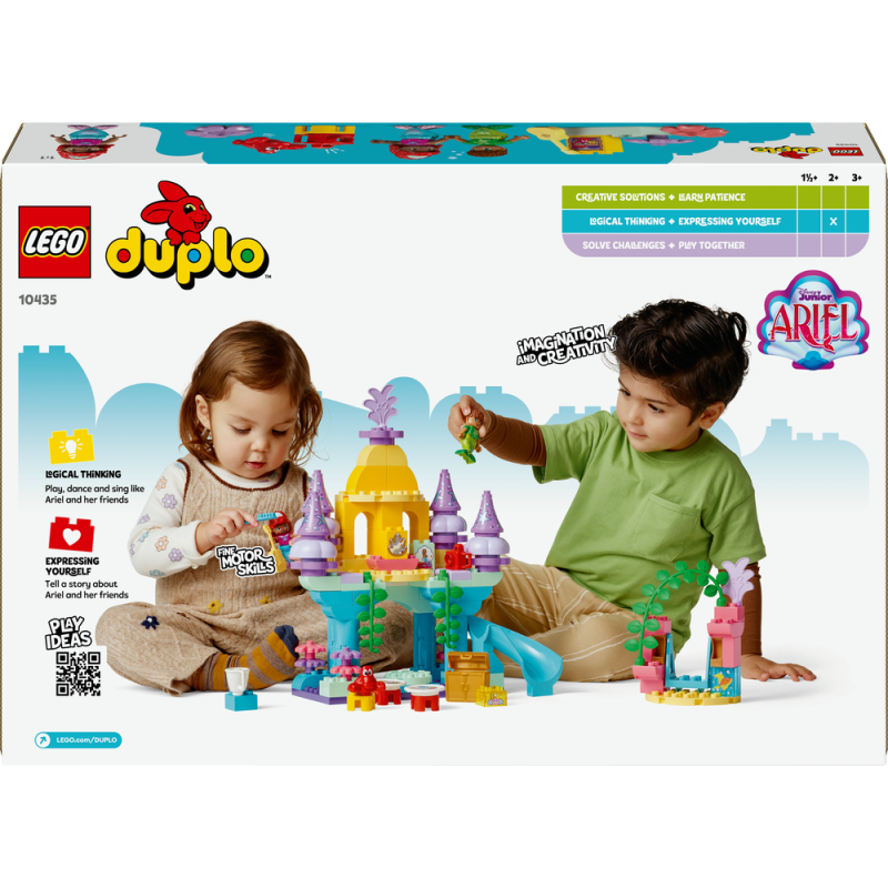 LEGO® DUPLO® Disney 10435 Arielin kouzelný podmořský palác