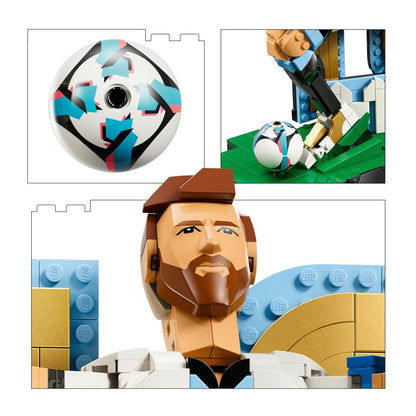 LEGO® Editions 43015 Lionel Messi - Fotbalová legenda