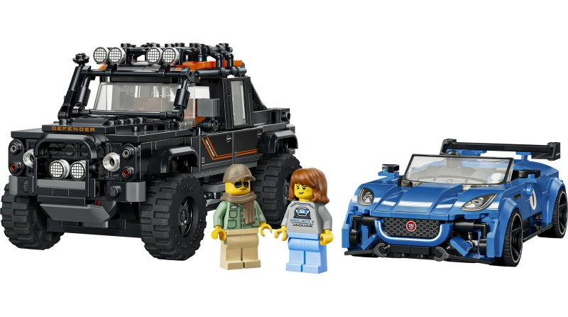 LEGO® Speed Champions 77264 Jaguar Project 7 a Land Rover Defender