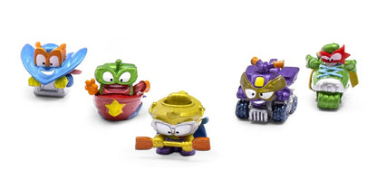 SuperThing Sada figurek Extreme Riders v plechovce
